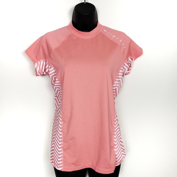 RIP CURL trestles cap-sleeve rashguard - Picture 2 of 8